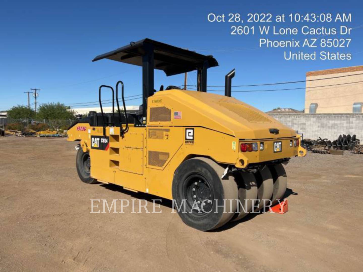 2020 Caterpillar CW34 Compactor