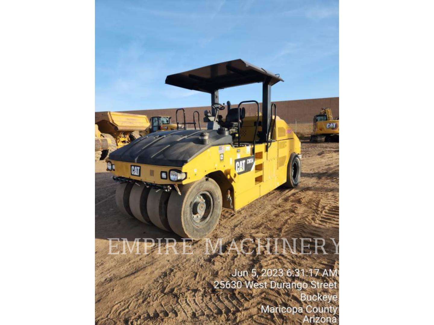 2017 Caterpillar CW34 Compactor