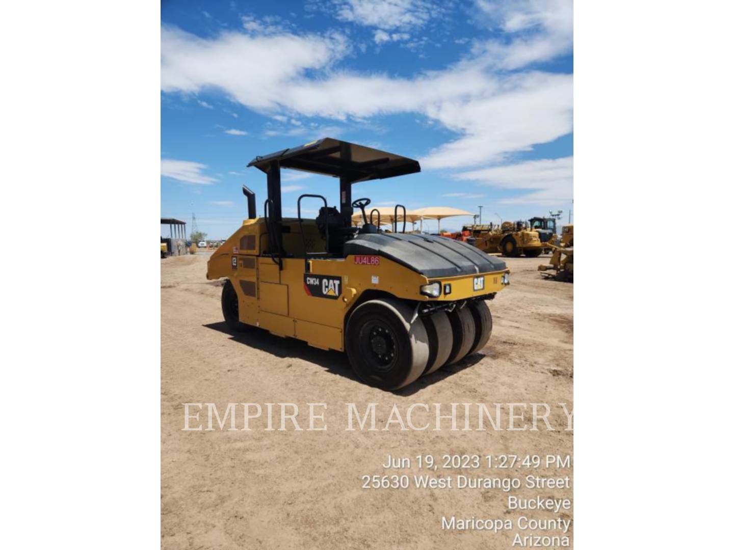 2019 Caterpillar CW34 Compactor