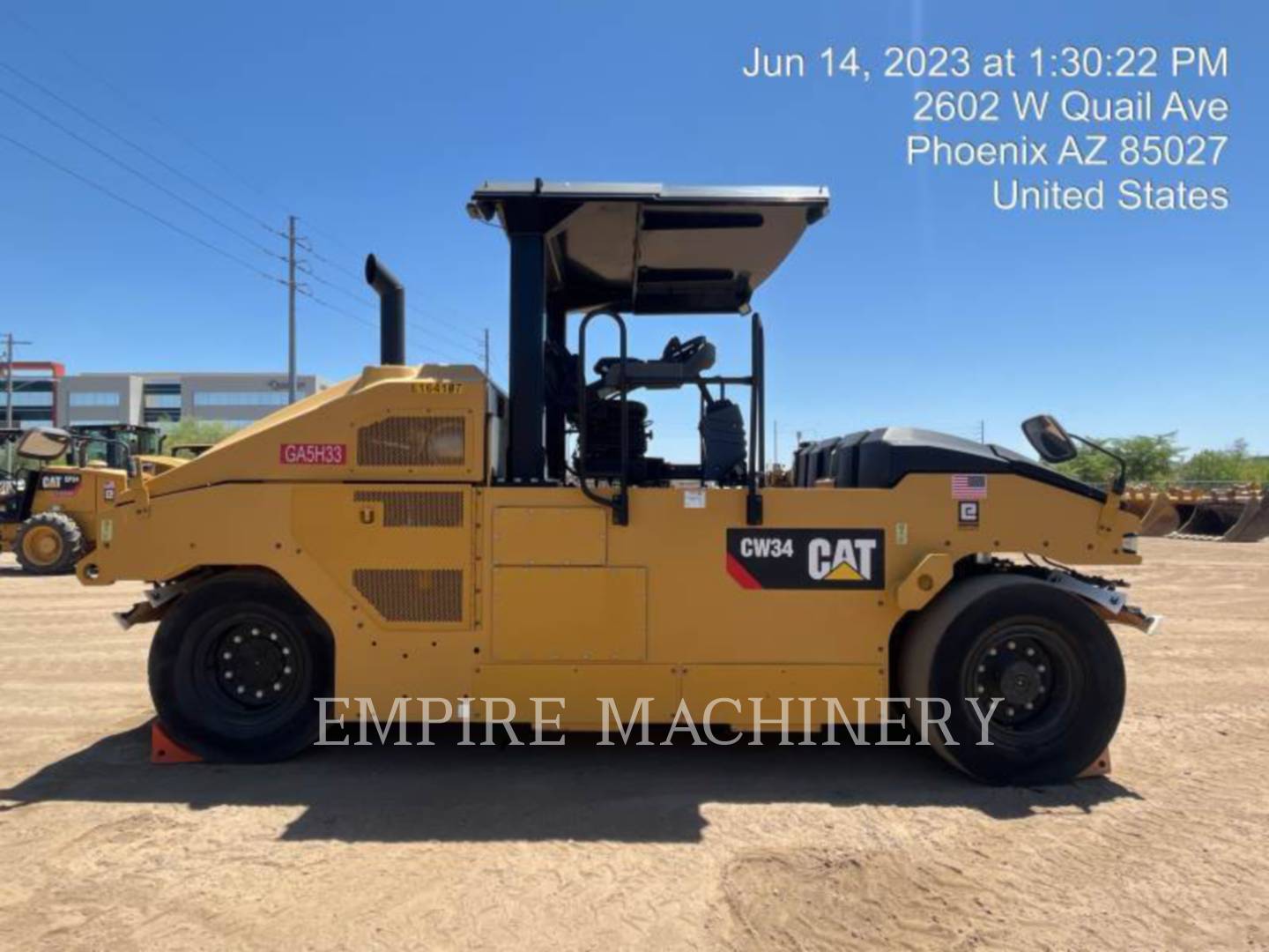 2019 Caterpillar CW34 Compactor