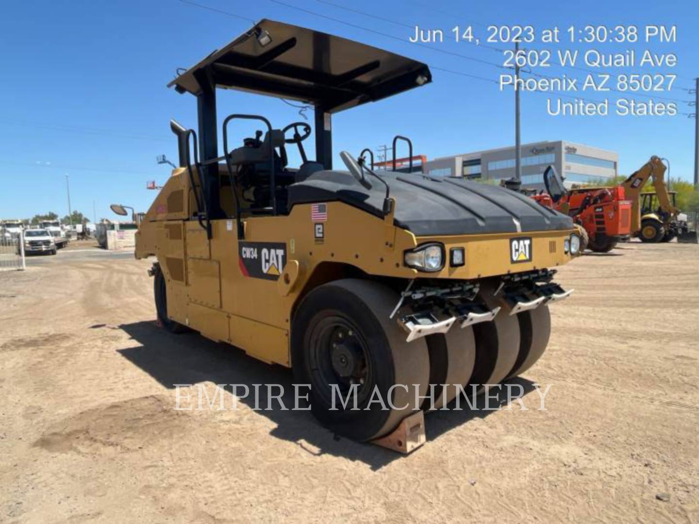 2019 Caterpillar CW34 Compactor