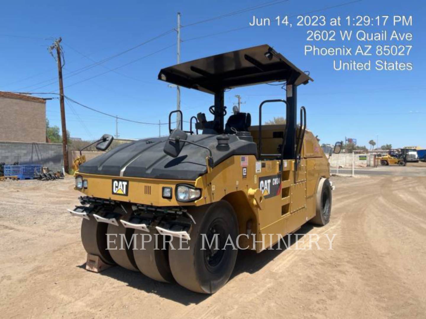 2019 Caterpillar CW34 Compactor