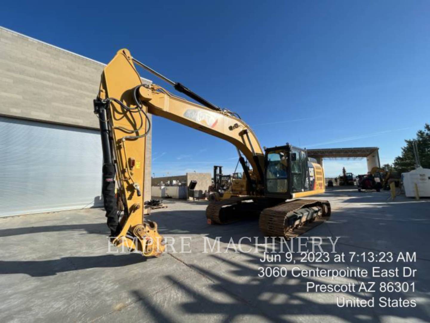 2018 Caterpillar 326FLP TRE Excavator