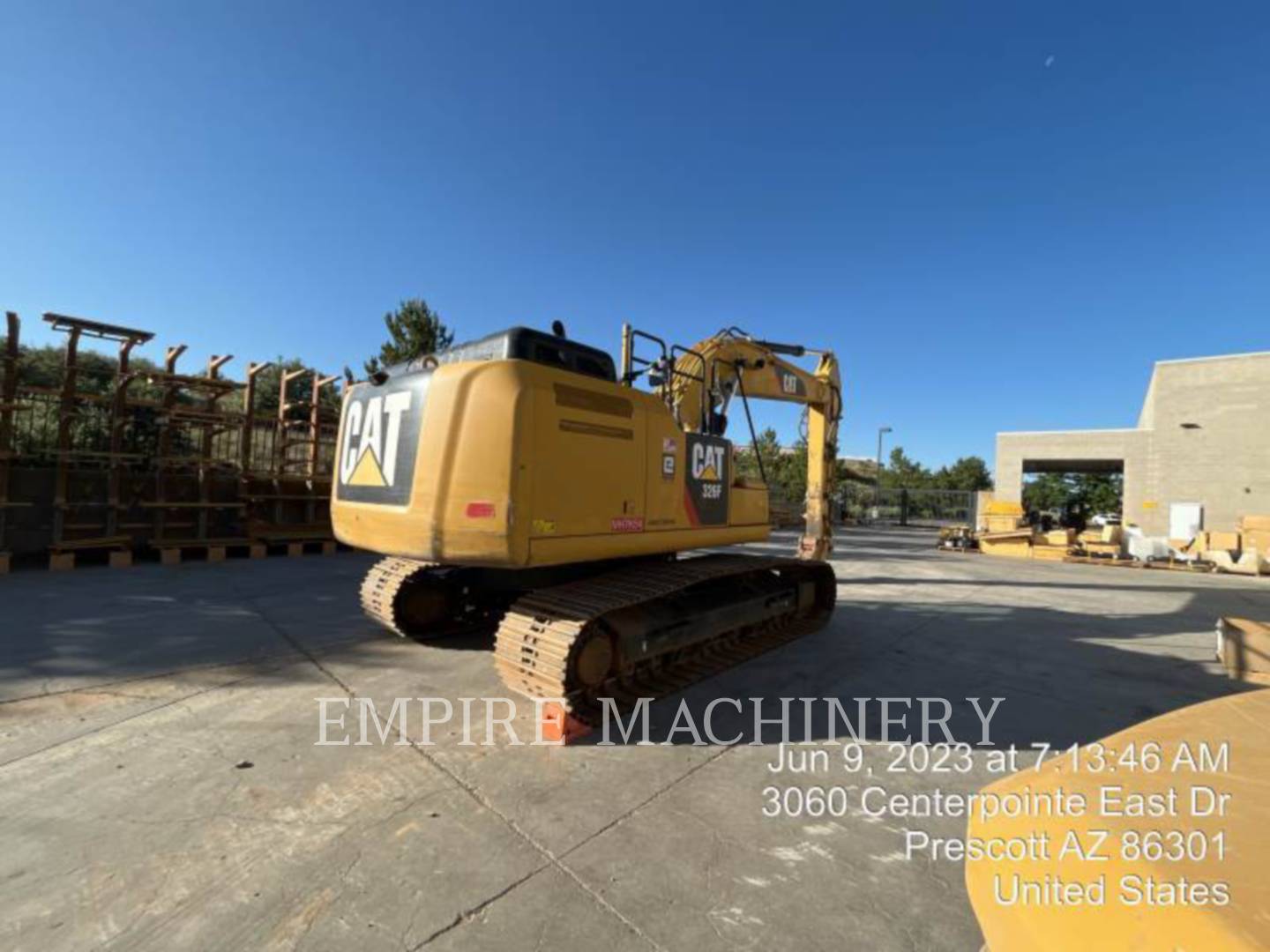 2018 Caterpillar 326FLP TRE Excavator