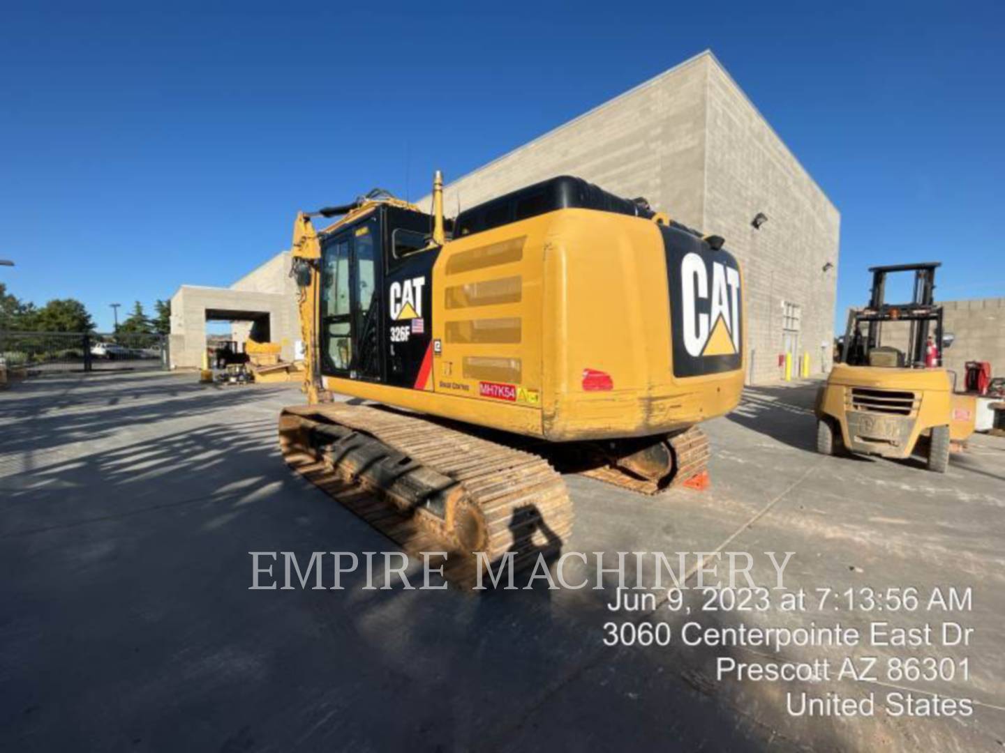 2018 Caterpillar 326FLP TRE Excavator