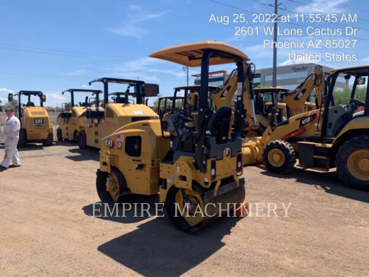 2022 Caterpillar CB2.7GC Vibratory Double