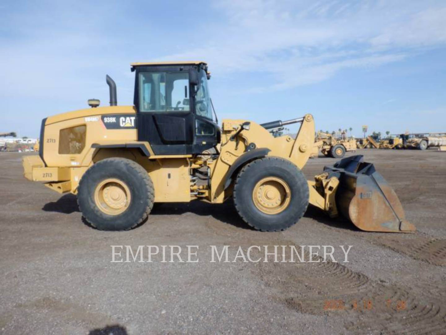 2013 Caterpillar 938K FC Wheel Loader