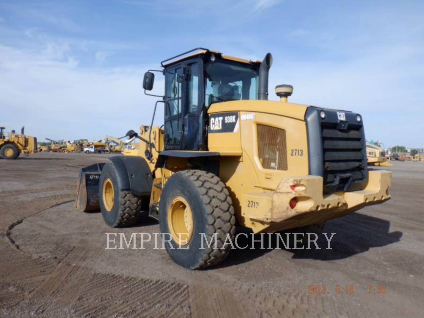 2013 Caterpillar 938K FC Wheel Loader