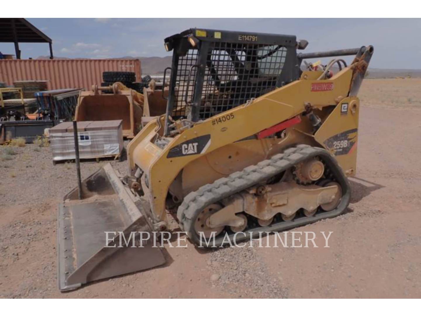 2012 Caterpillar 259B3 Skid Steer Loader