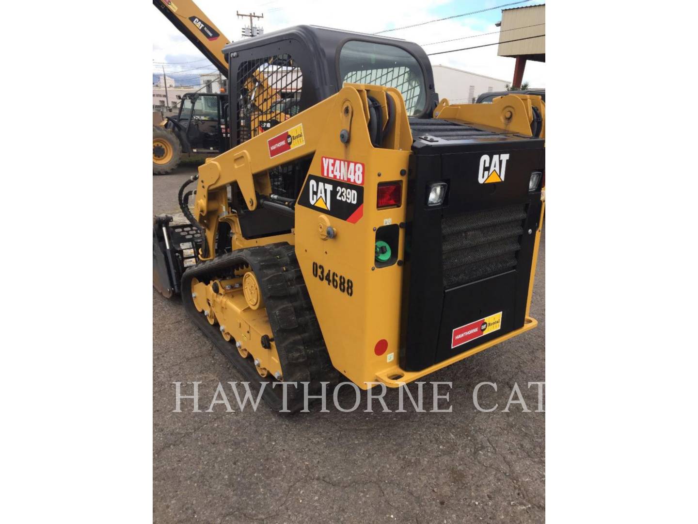 2017 Caterpillar 239D Skid Steer Loader