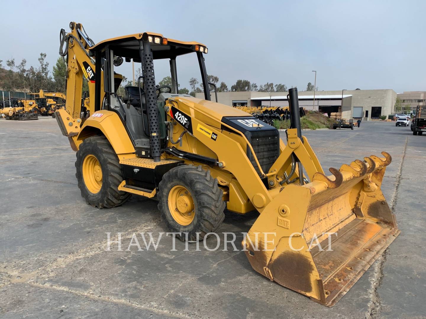 2018 Caterpillar 420F2 Tractor Loader Backhoe