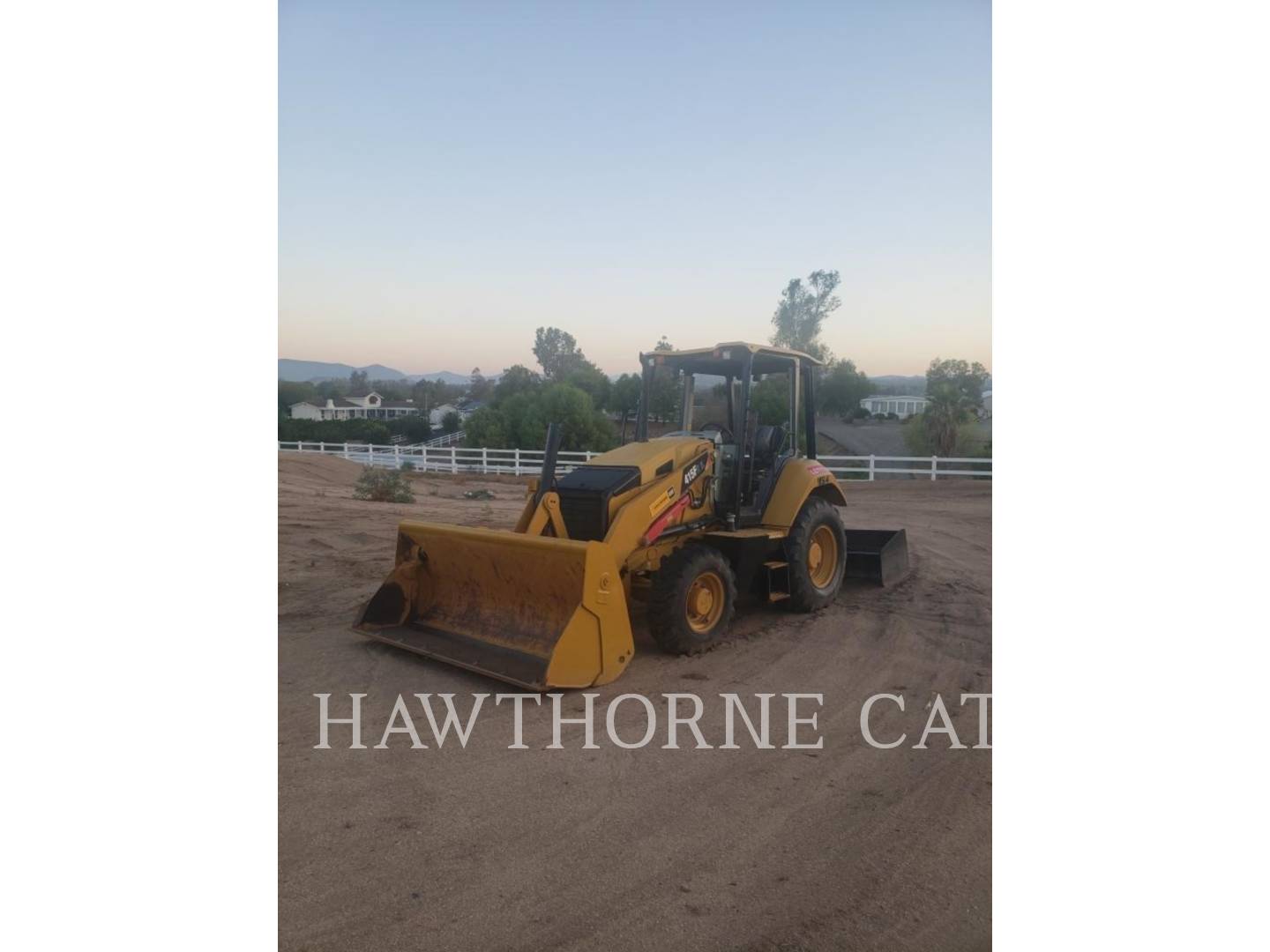 2015 Caterpillar 415 IL Tractor Loader Backhoe