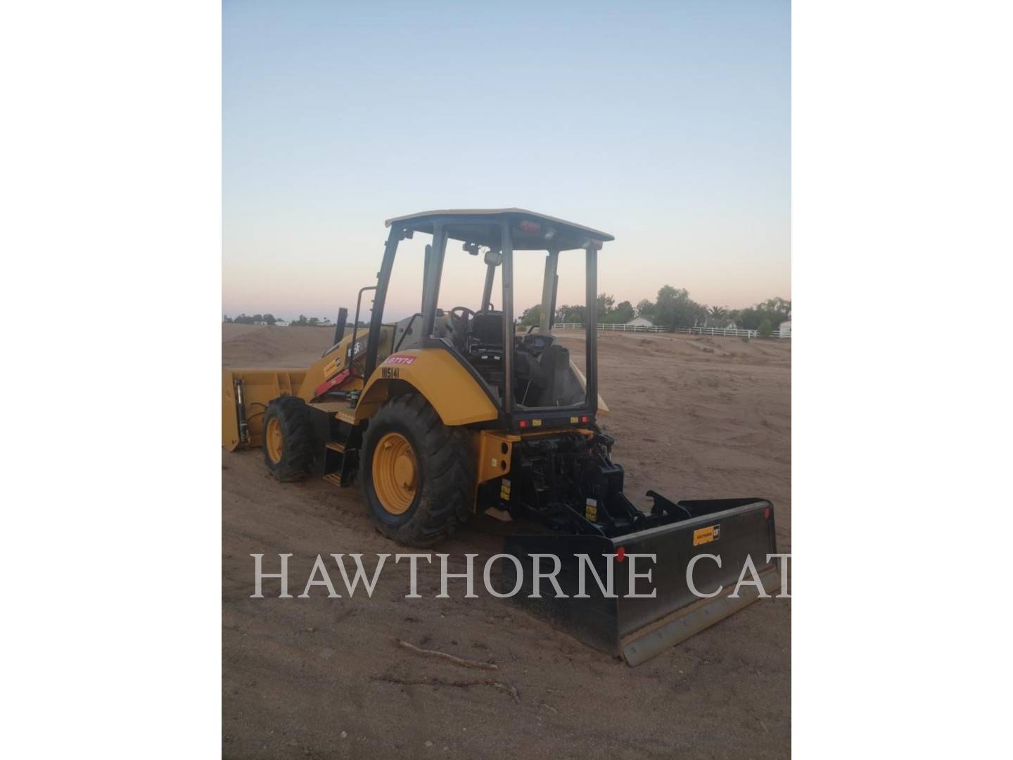 2015 Caterpillar 415 IL Tractor Loader Backhoe