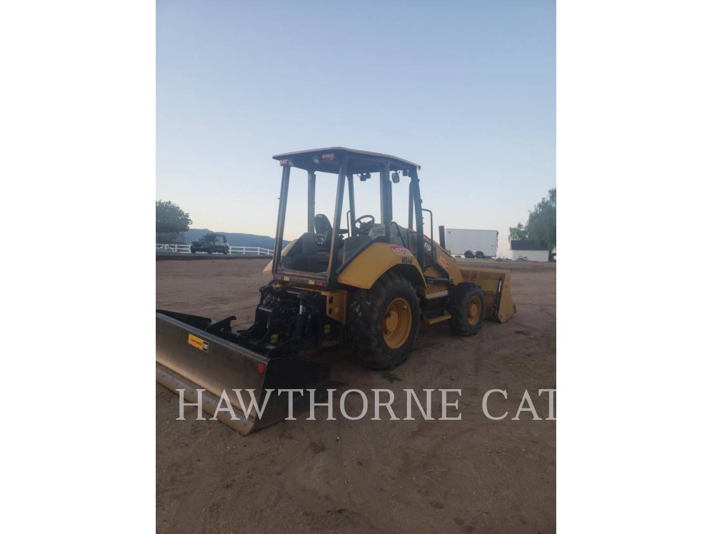 2015 Caterpillar 415 IL Tractor Loader Backhoe