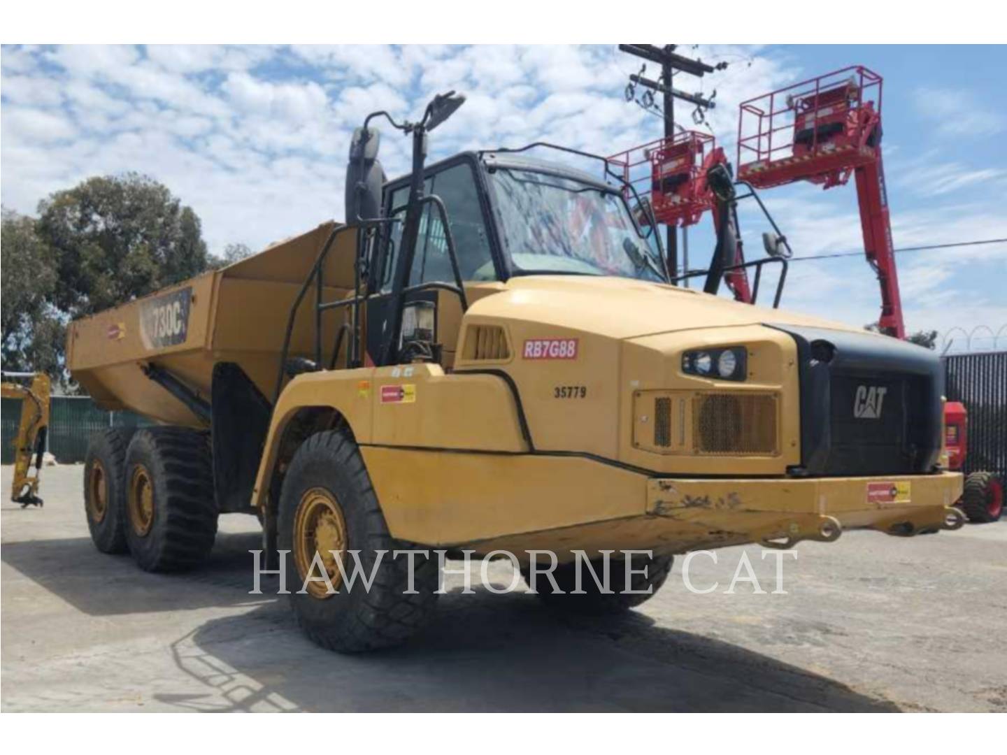 2015 Caterpillar 730C Articulated Truck