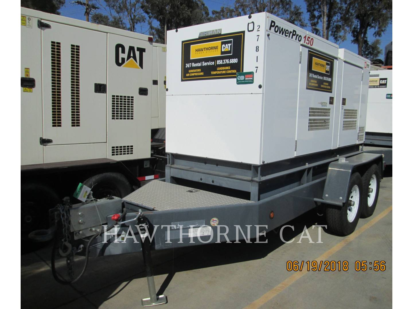 2013 Airman SDG150S Generator