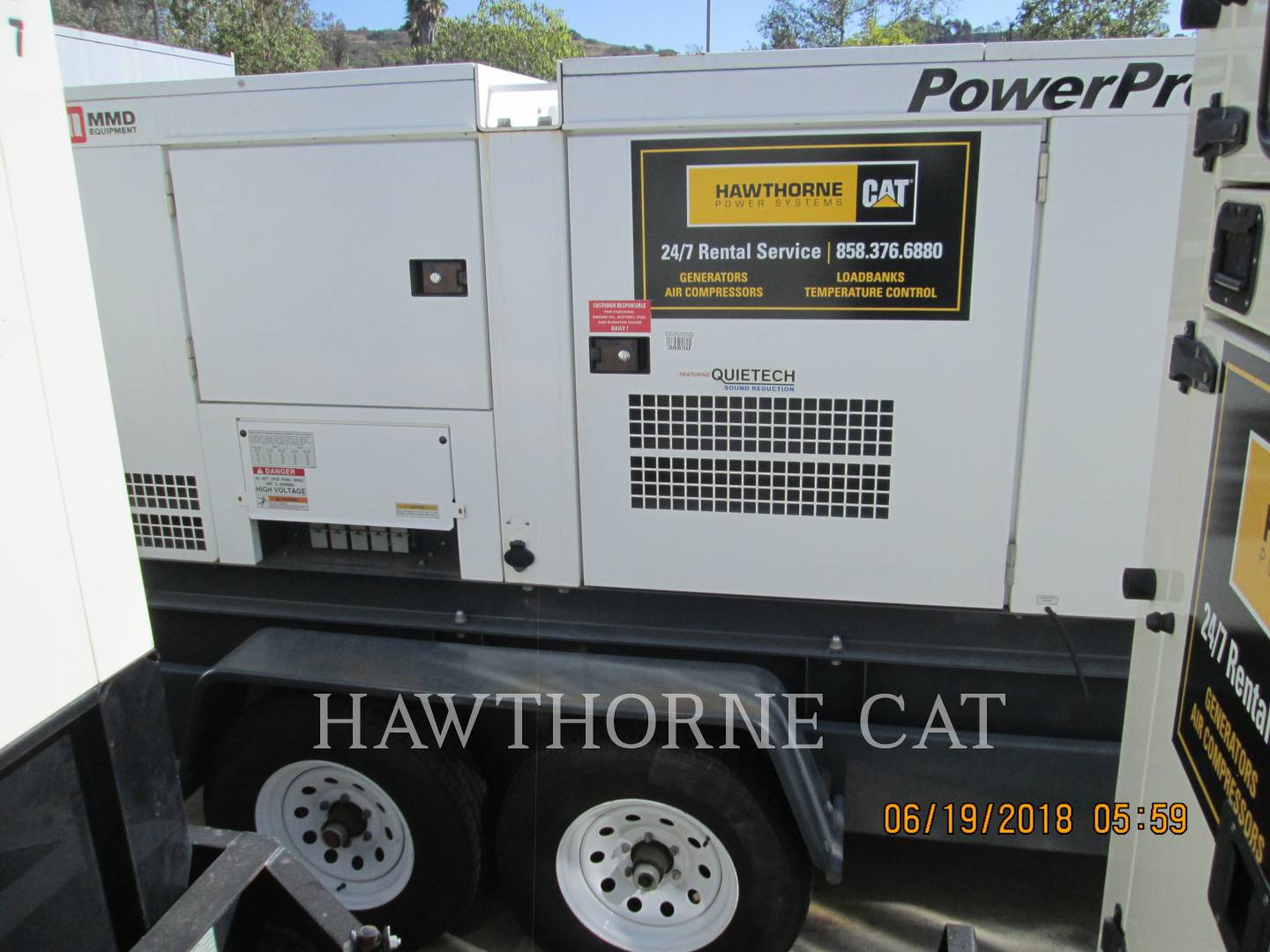 2013 Airman SDG150S Generator