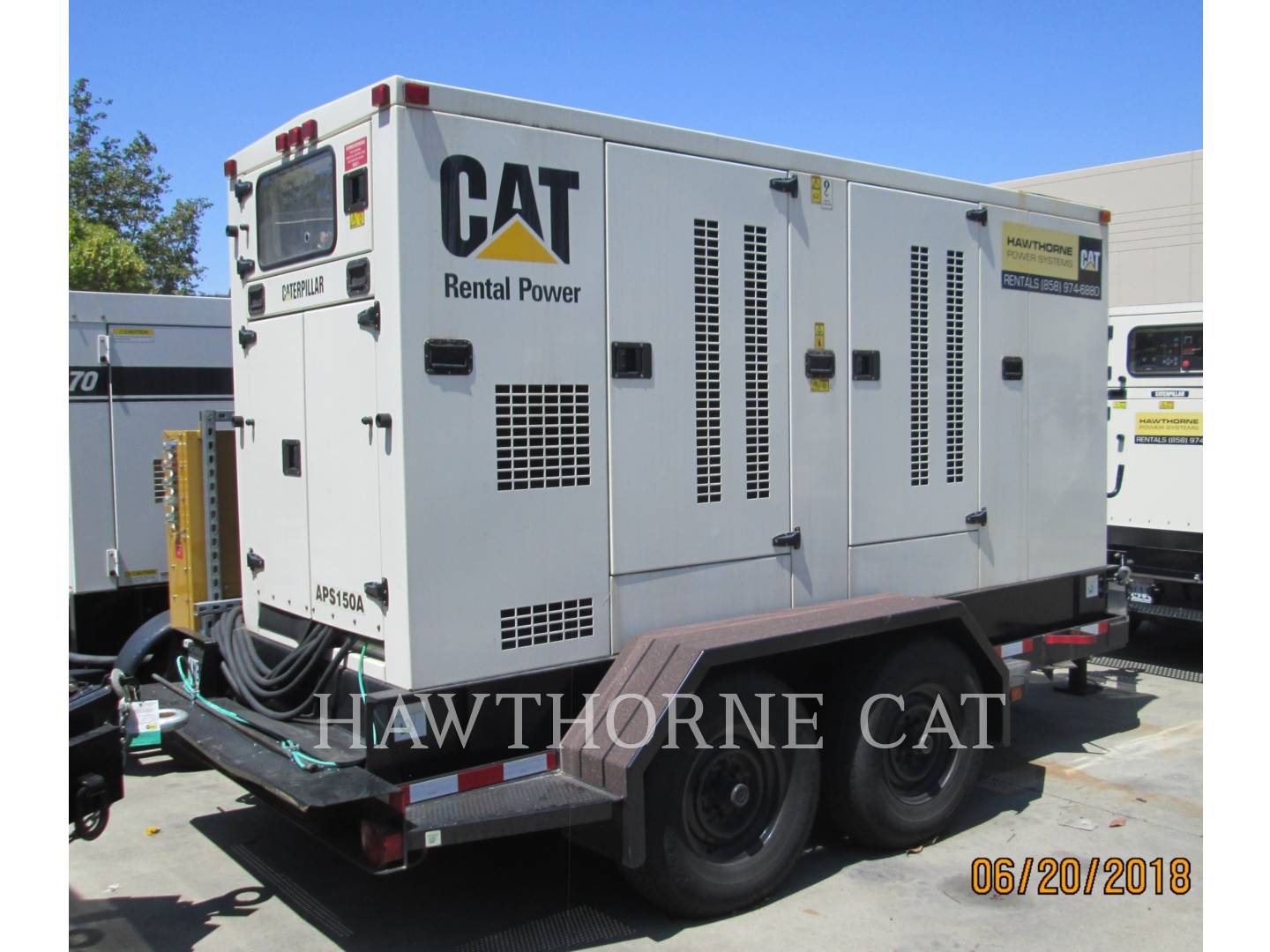 2012 Caterpillar APS150 Generator