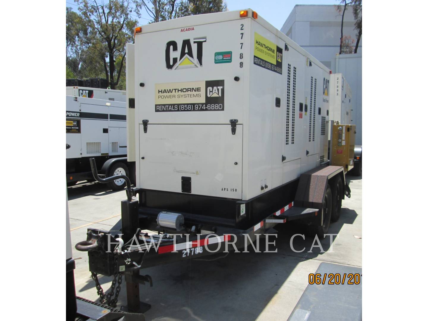 2012 Caterpillar APS150 Generator