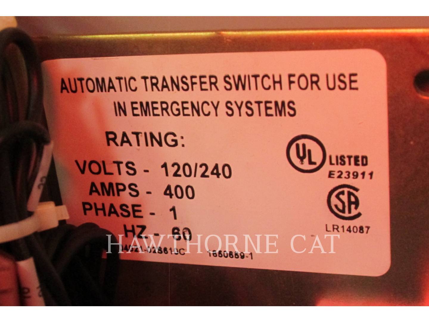 2012 Caterpillar CTGA40B Misc