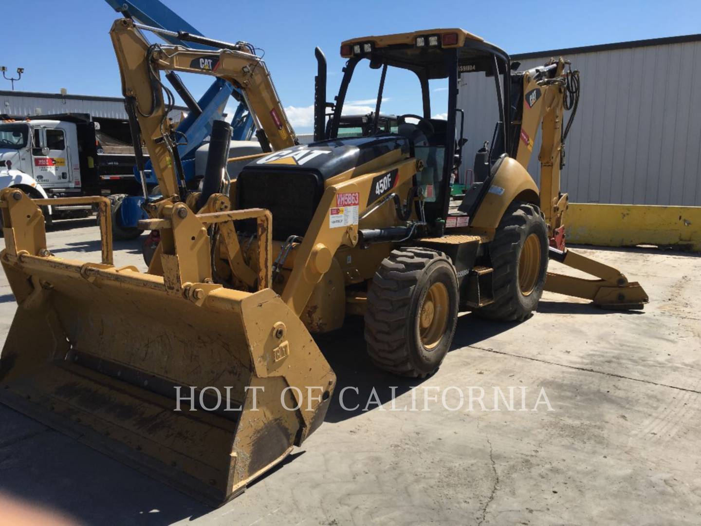 2016 Caterpillar 450F Tractor Loader Backhoe