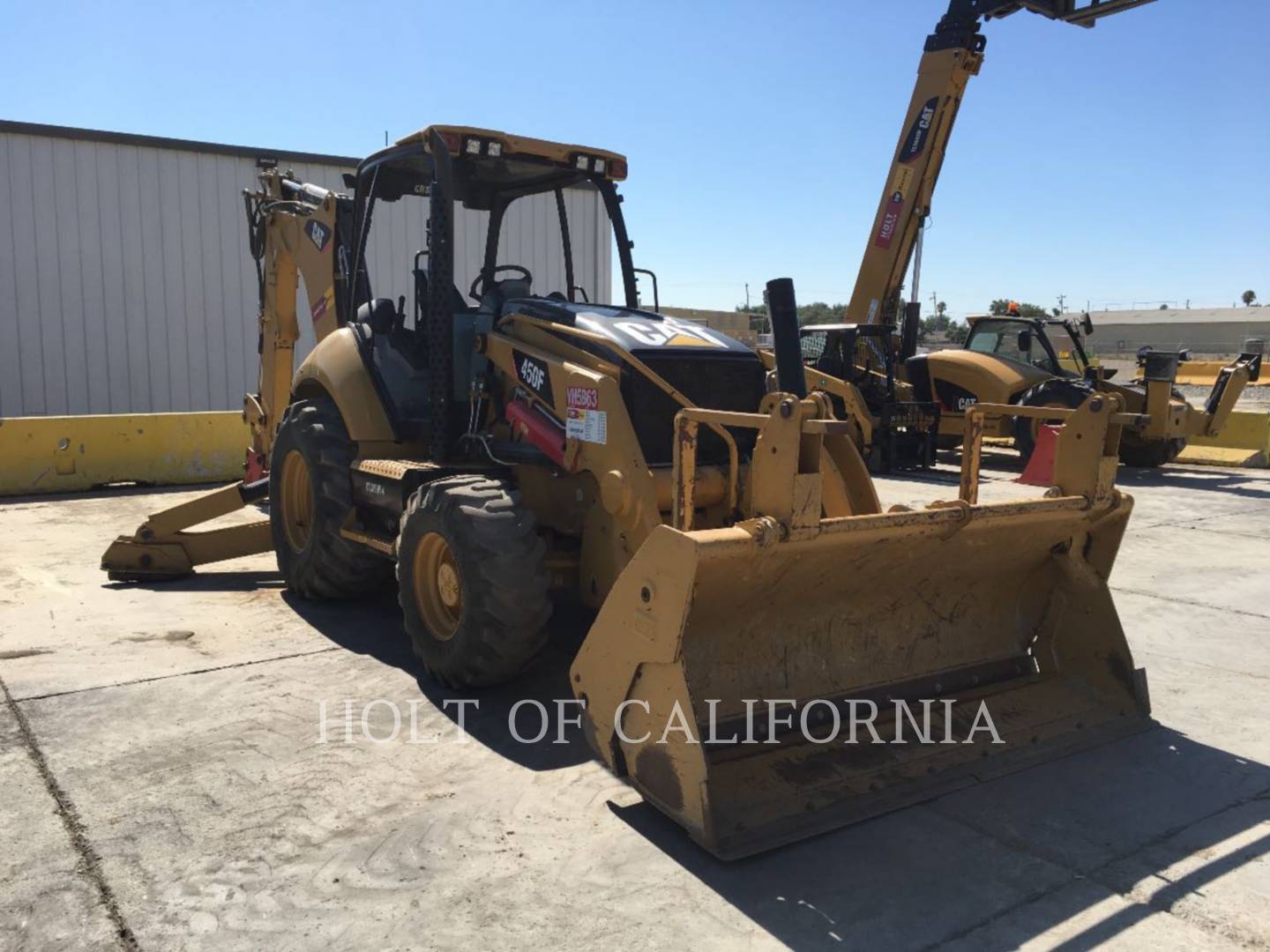 2016 Caterpillar 450F Tractor Loader Backhoe