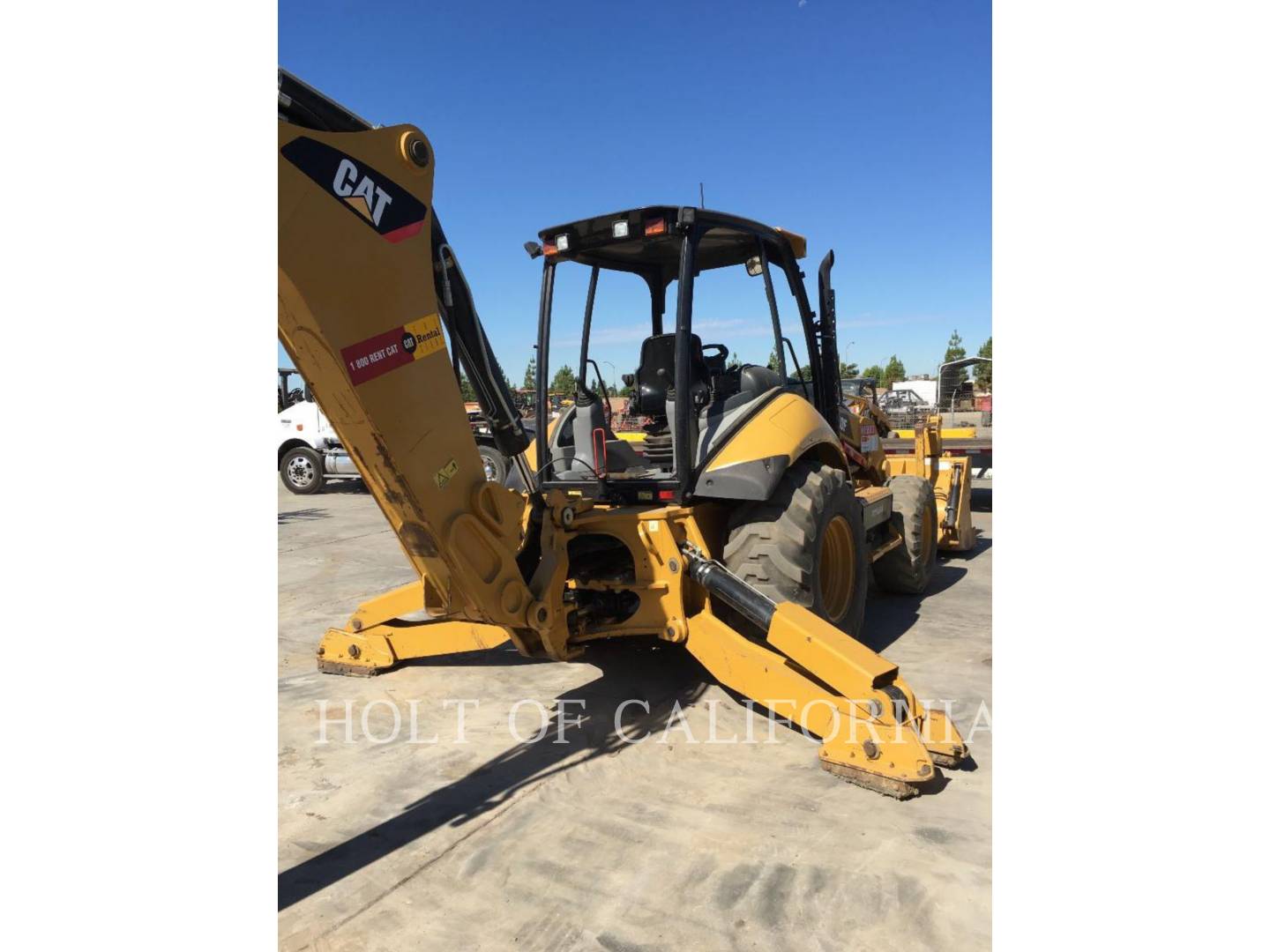 2016 Caterpillar 450F Tractor Loader Backhoe