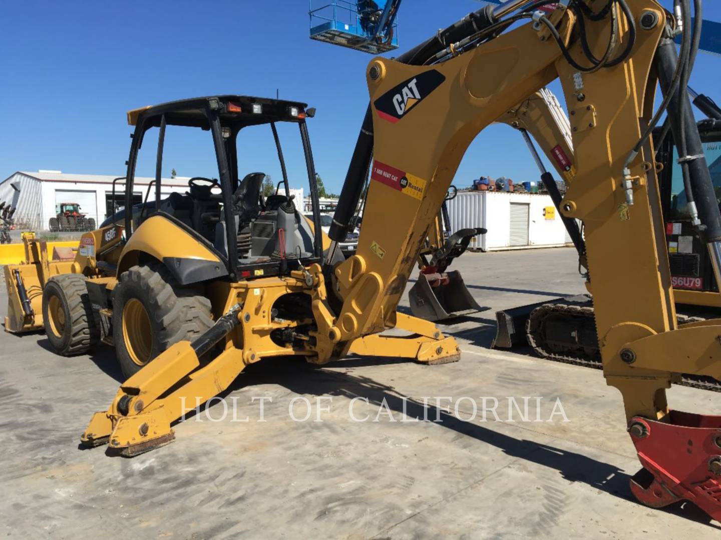 2016 Caterpillar 450F Tractor Loader Backhoe