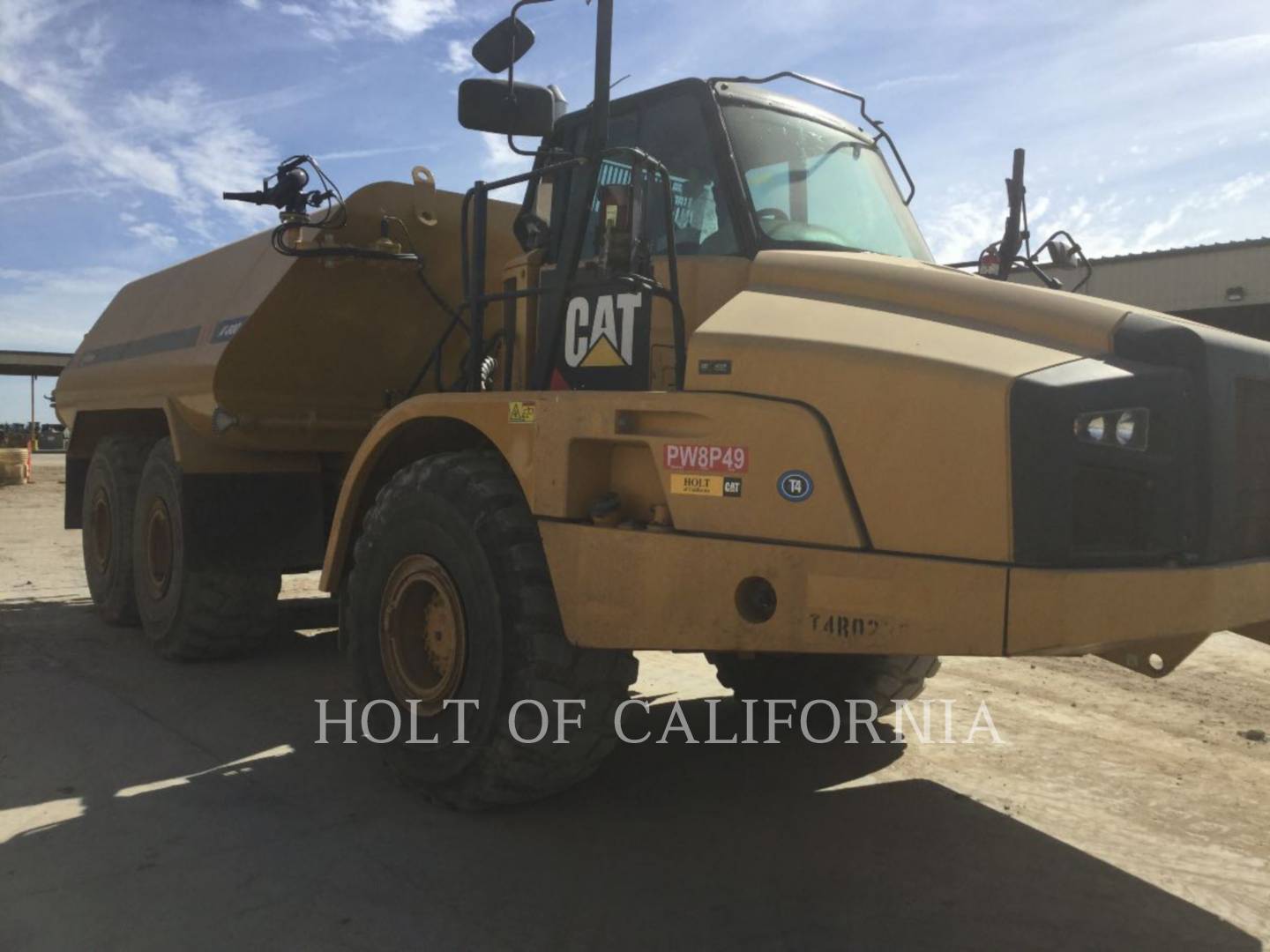 2014 Caterpillar 740B WT Water Truck