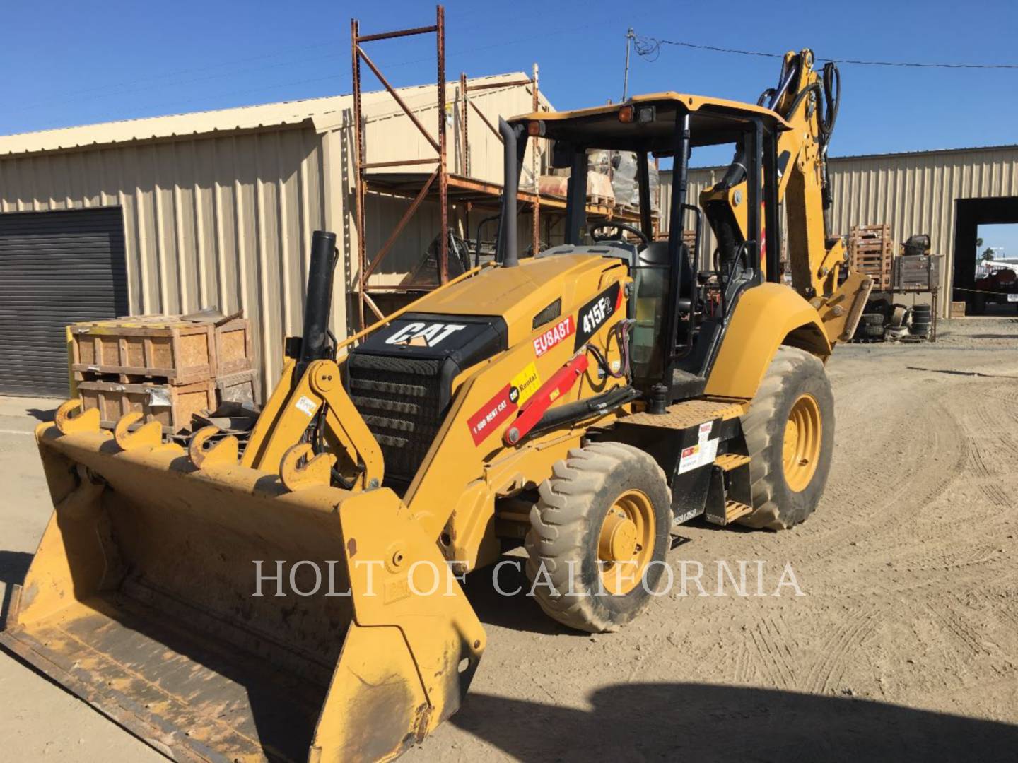 2018 Caterpillar 415F2 Tractor Loader Backhoe