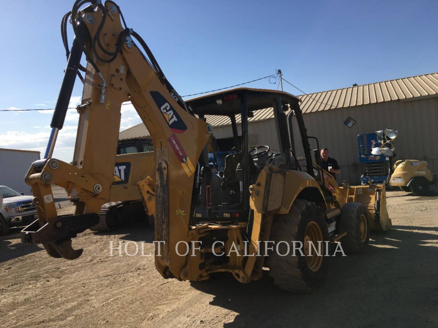 2018 Caterpillar 415F2 Tractor Loader Backhoe