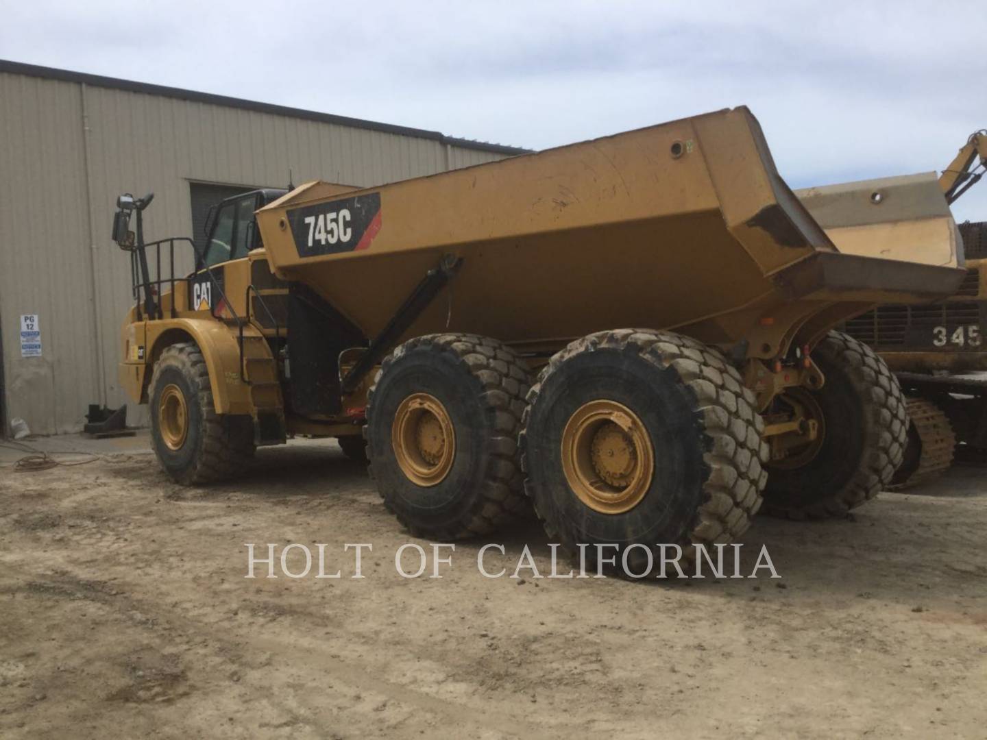 2016 Caterpillar 745C Articulated Truck