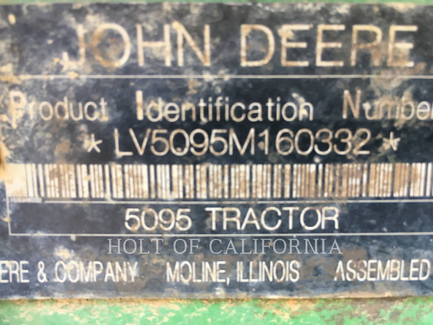 2009 John Deere 5095M Tractor