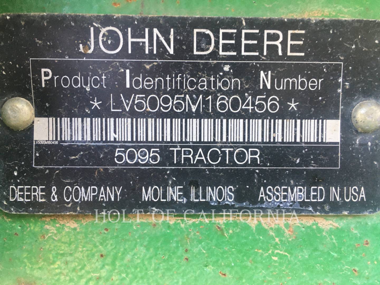 2009 John Deere 5095M Tractor