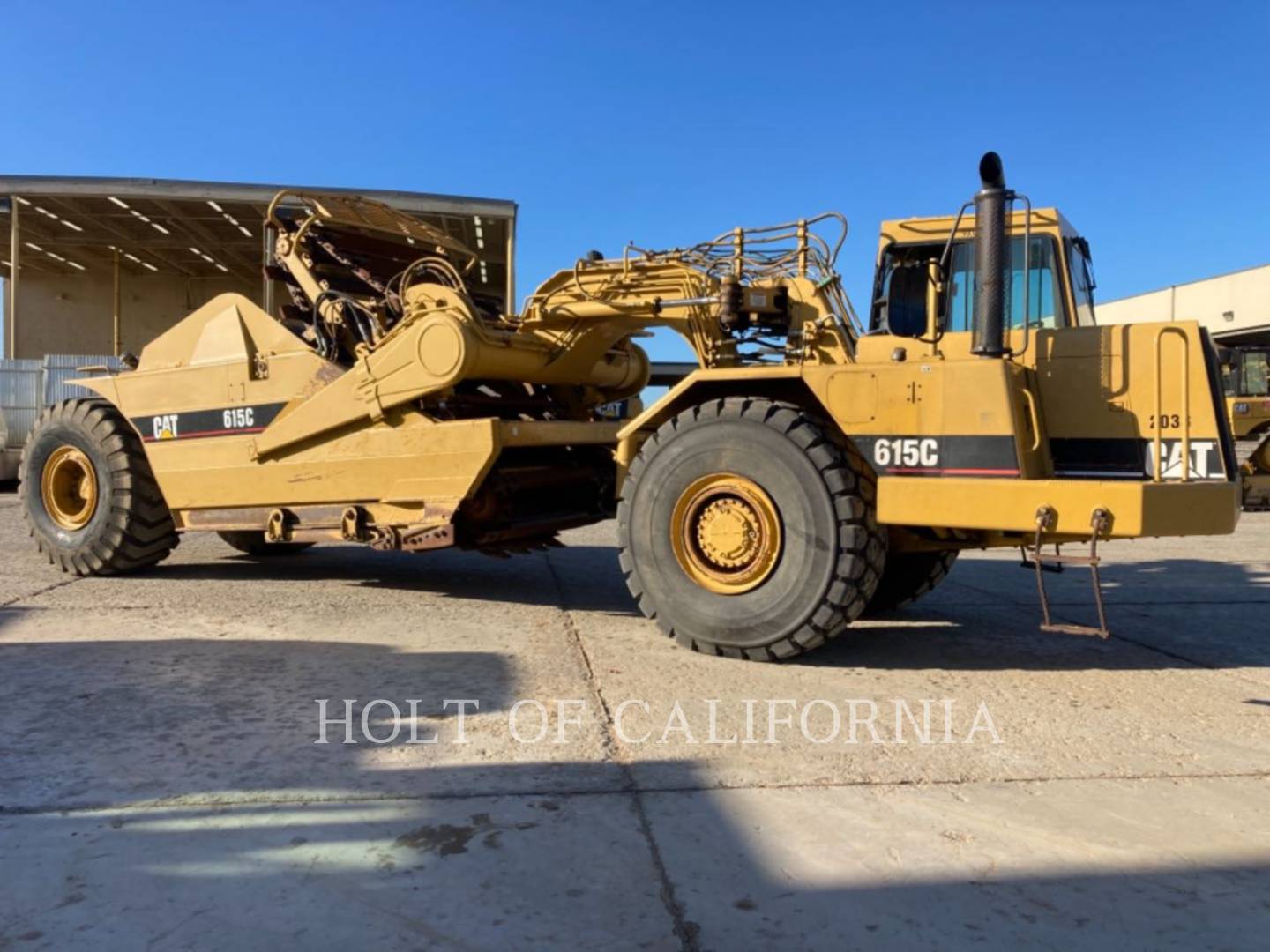 2006 Caterpillar 615C II Wheel Tractor