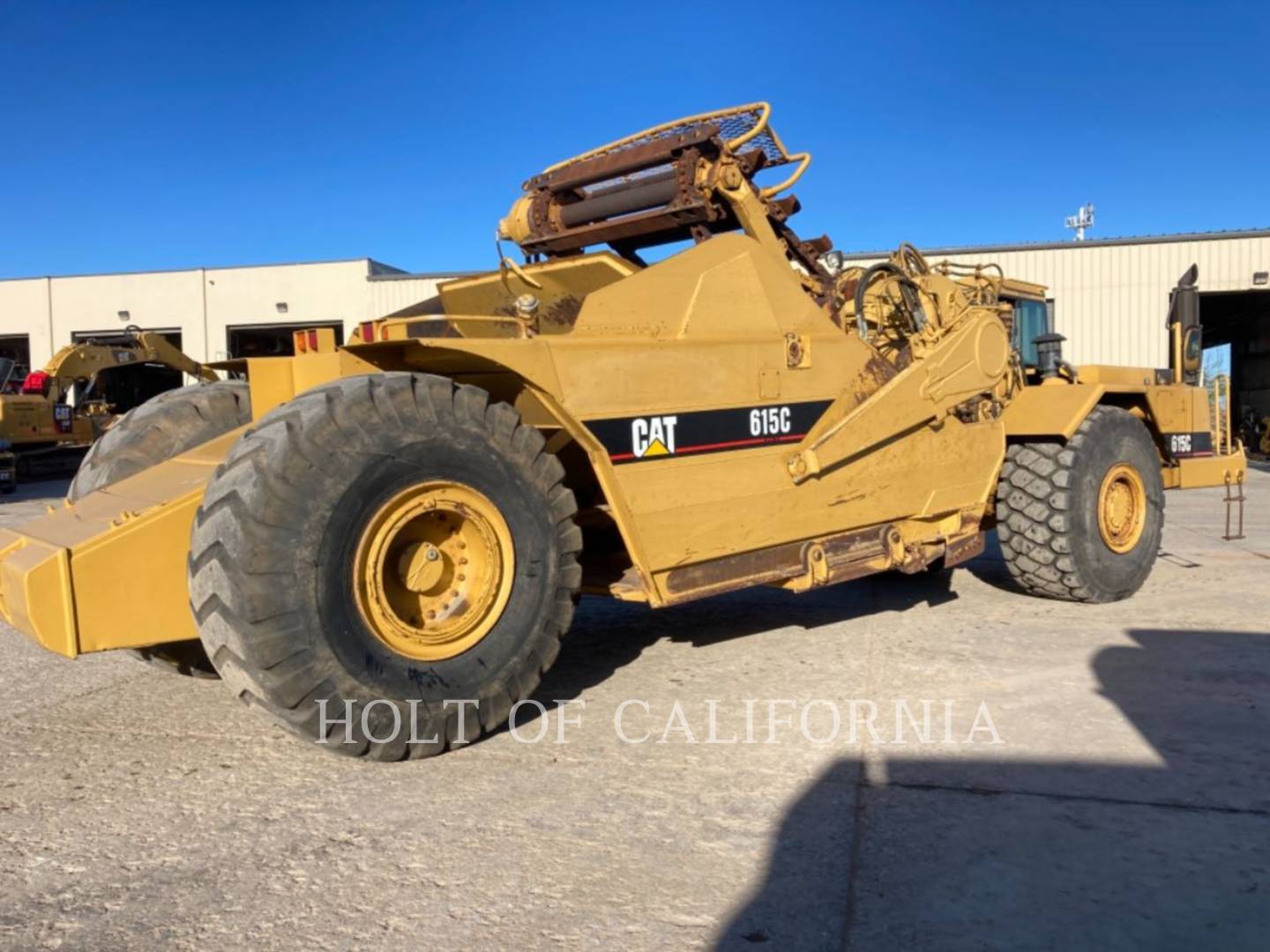 2006 Caterpillar 615C II Wheel Tractor