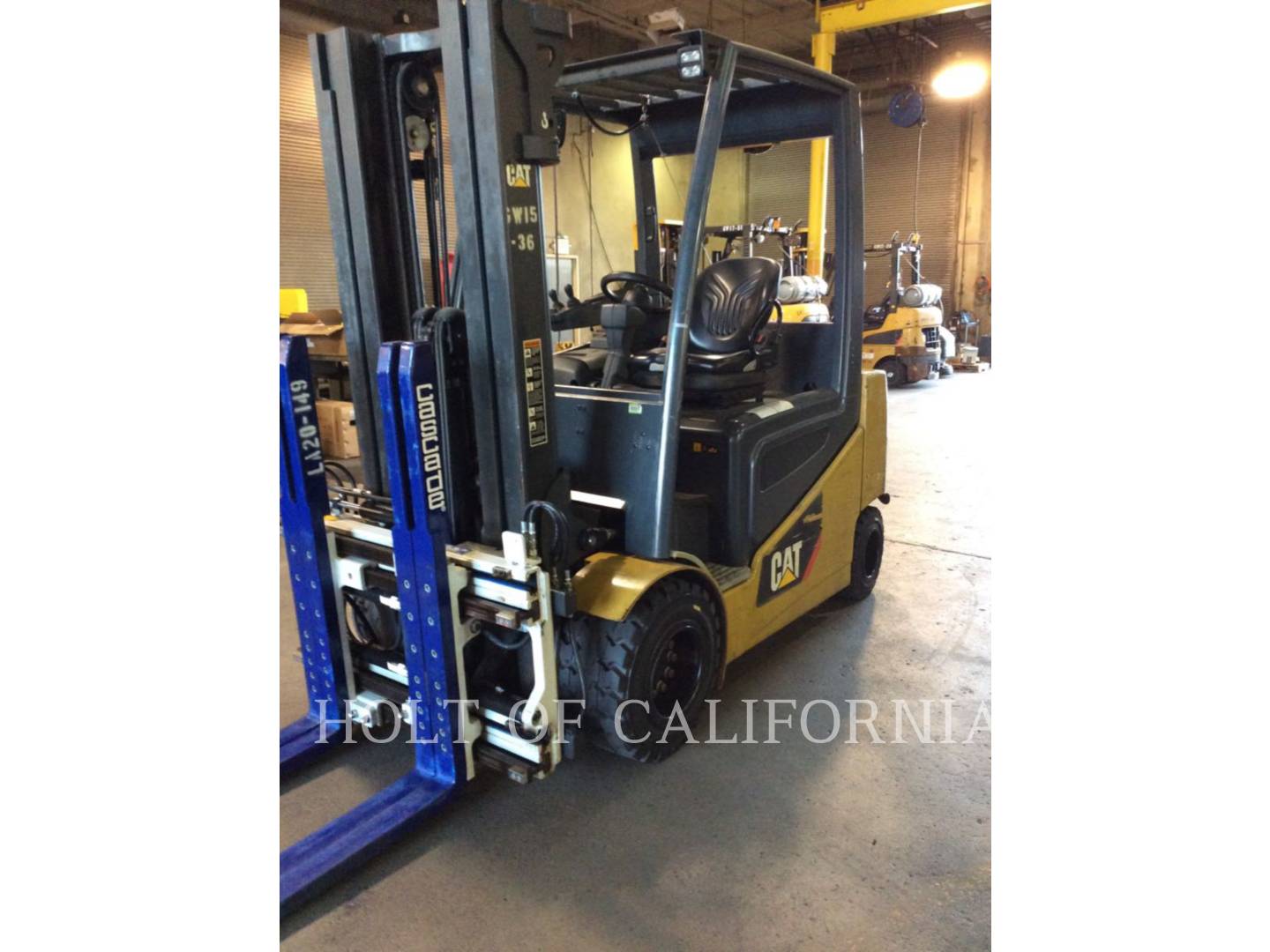 2015 Caterpillar 2EP6500 Forklift