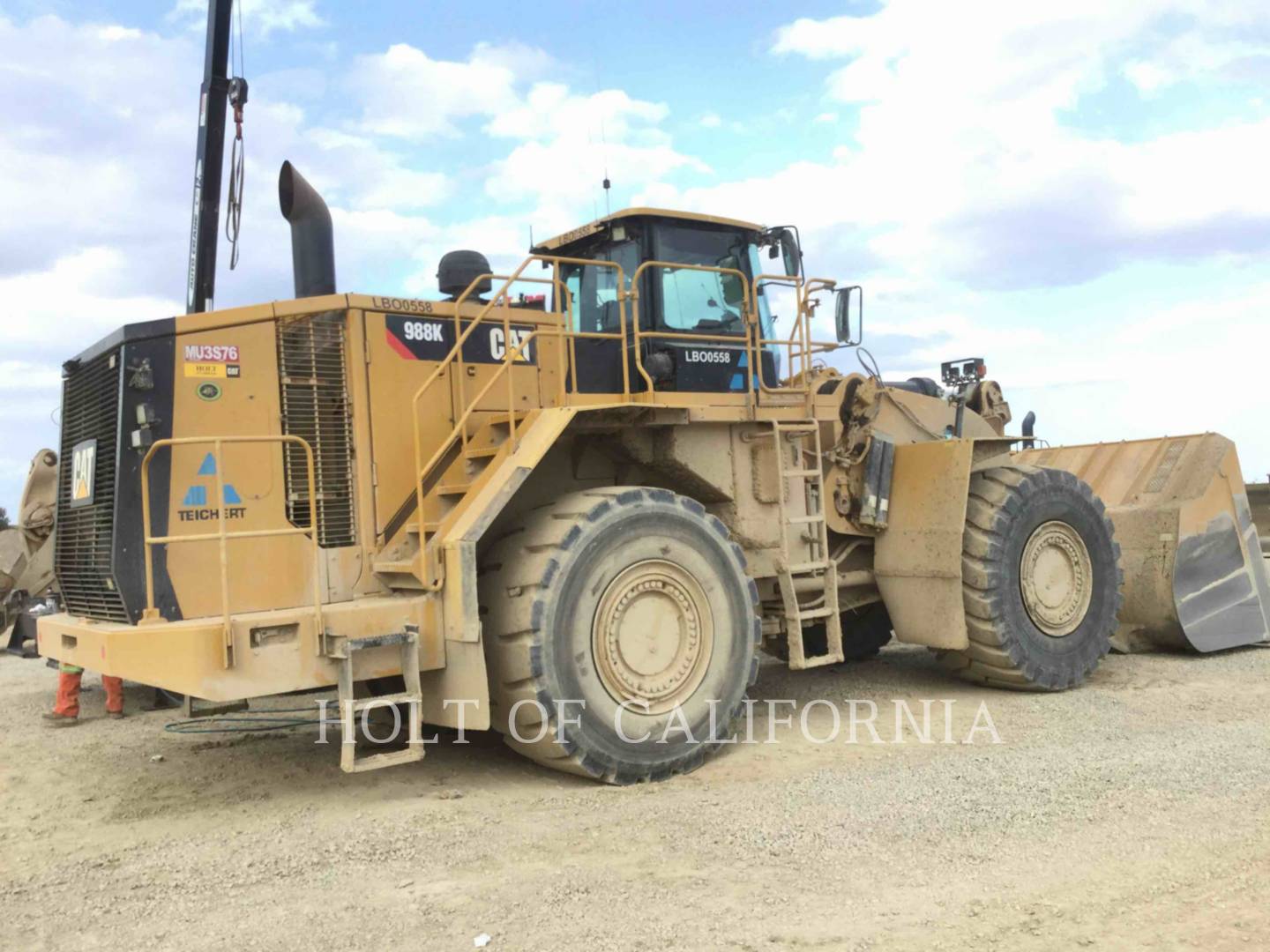 2015 Caterpillar 988K Wheel Loader