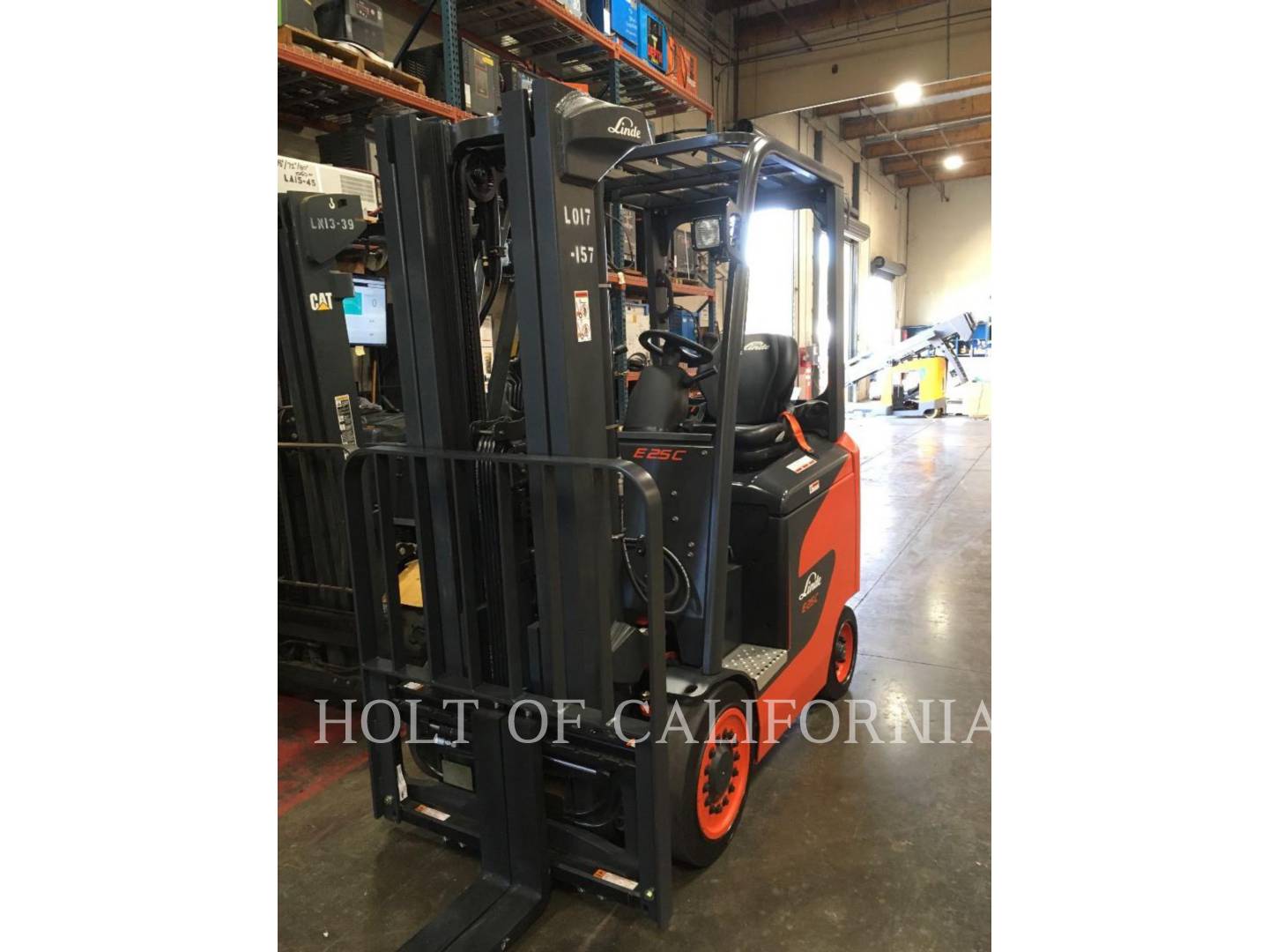 2018 Linde E25C Forklift