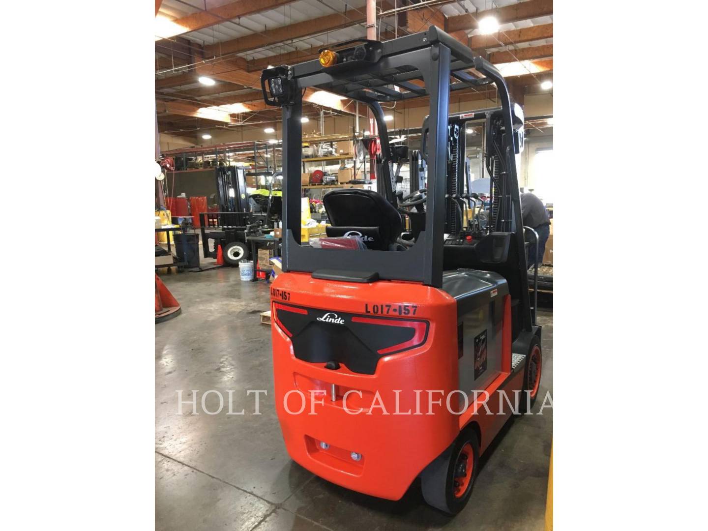 2018 Linde E25C Forklift