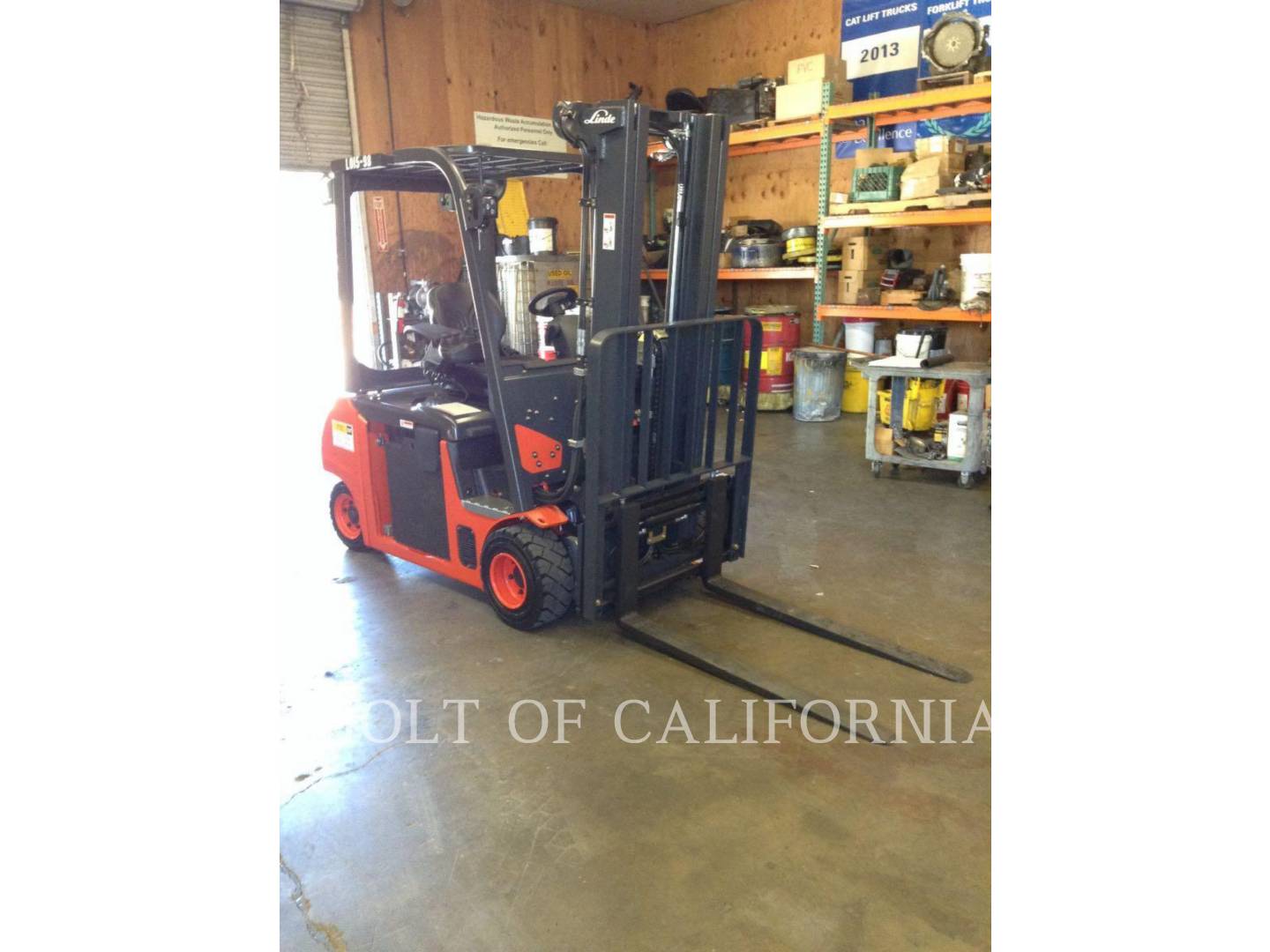 2015 Linde E20P Forklift