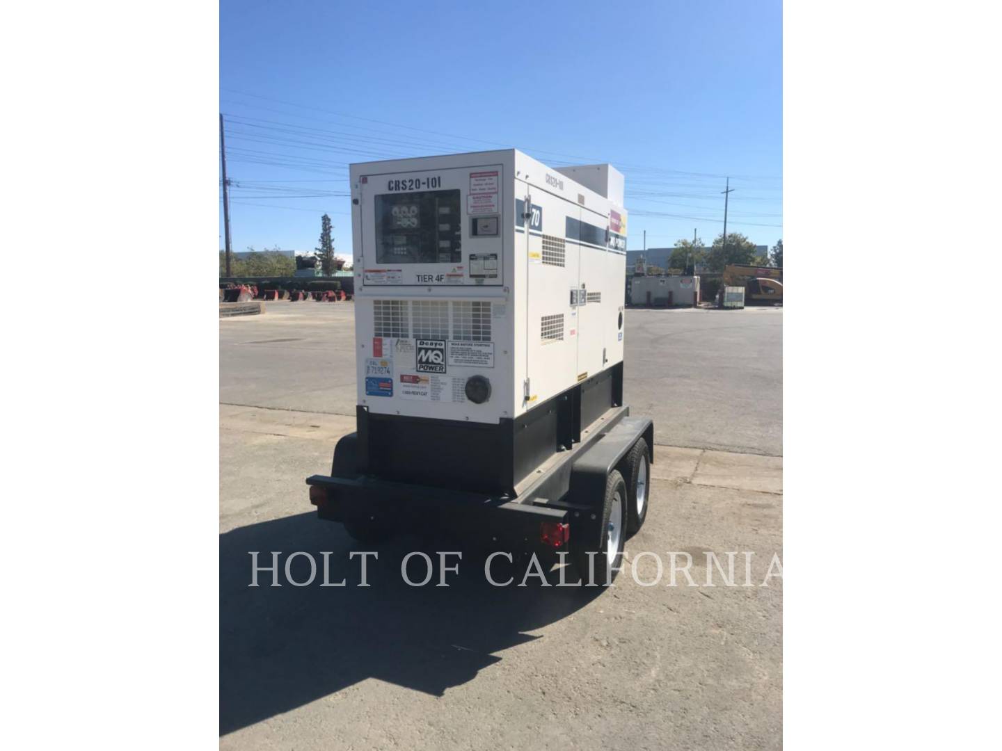 2020 Multiquip GENSET 70 Generator