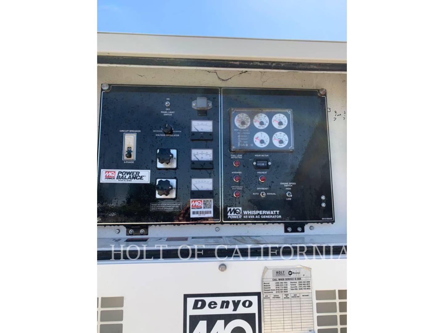 2019 Multiquip GENSET 45 Generator