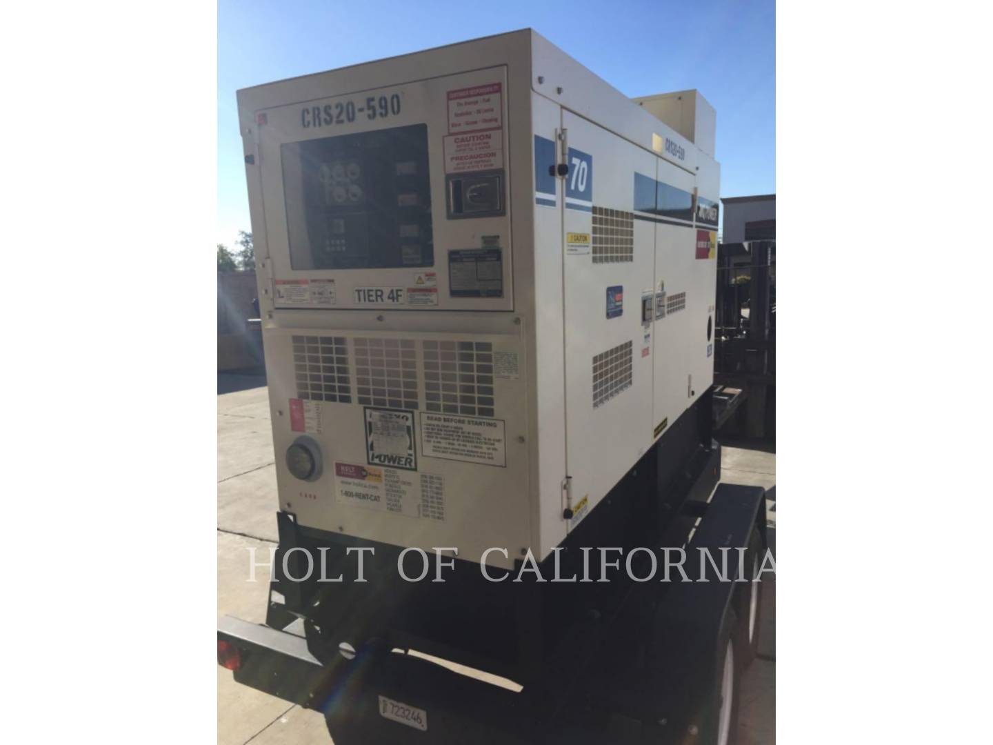 2020 Multiquip GENSET 70 Generator