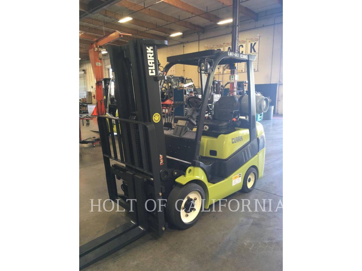 2017 Clark C30C Forklift