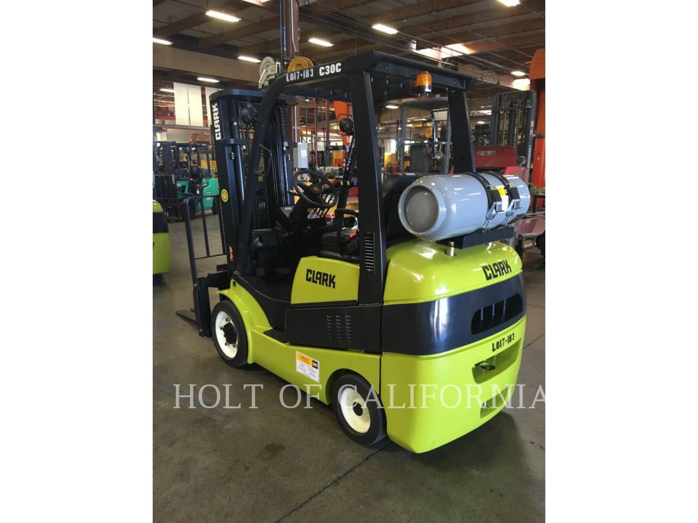 2017 Clark C30C Forklift