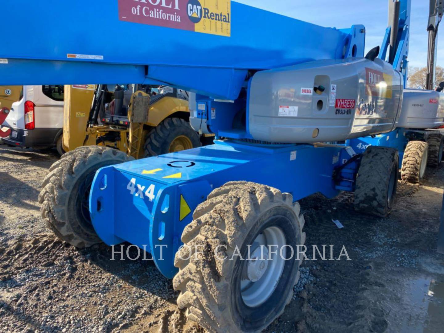 2008 Genie BOOM S125 Lift Truck