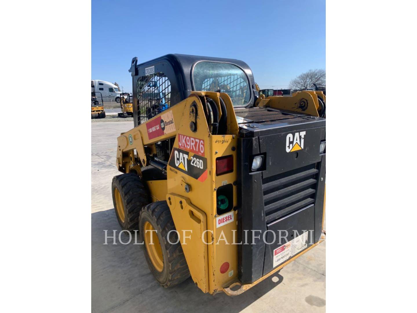 2017 Caterpillar 226 HF Skid Steer Loader