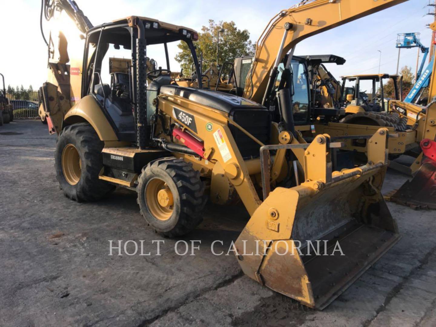 2016 Caterpillar 450 Tractor Loader Backhoe