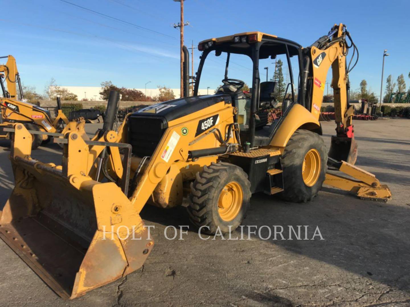 2016 Caterpillar 450 Tractor Loader Backhoe